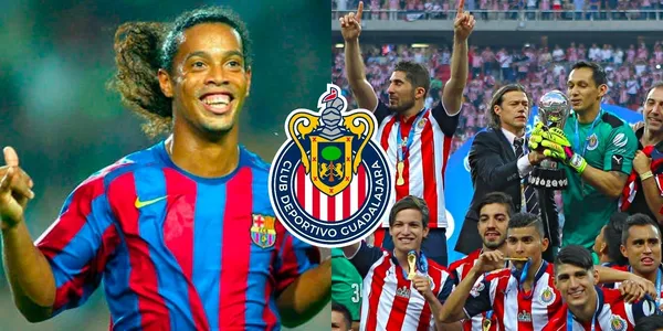 Conoce el único jugador mexicano que Ronaldinho respeta y admira, pasó por Chivas.