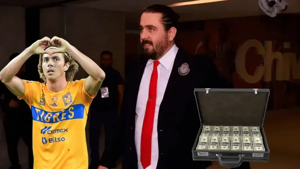 Córdova con Tigres, Amaury y un maletín de dinero