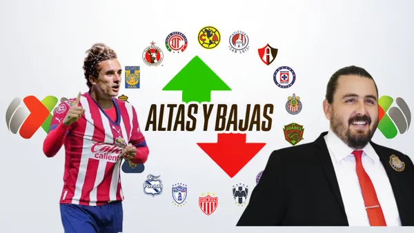 Cortizo con la de Chivas y Amaury con los equipos de la liga MX