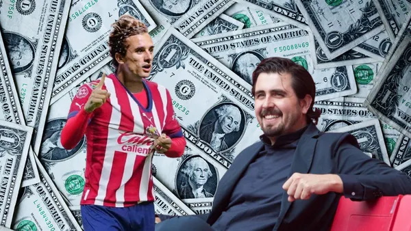 Cortizo con la de Chivas y Amaury Vergara