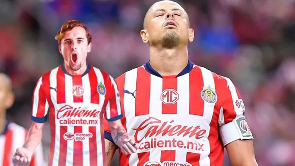 Cortizo con la de Chivasby Chicharito se lamenta