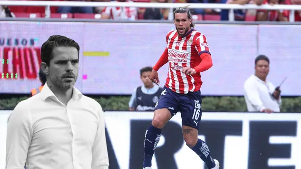 Cowell con Chivas y Fernando Gago