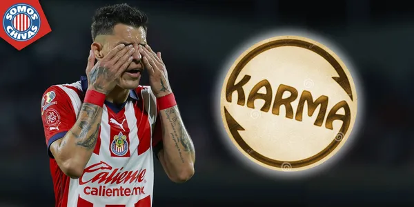 Cristian Calderón en Chivas (Fuente: MEXSPORT)