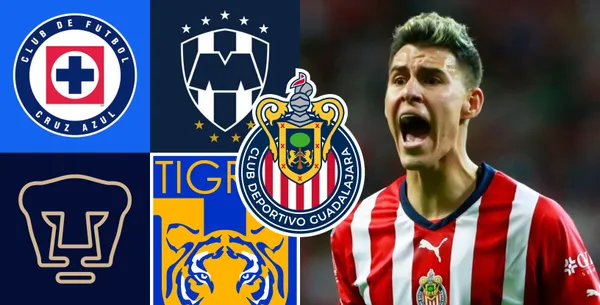 Cristian Calderón estaría viendo sus últimas horas en el Guadalajara y ahora jugaría en un falso grande.