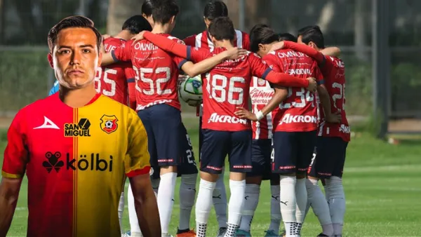 Cubo Torres con Herediano y canteranos de Chivas