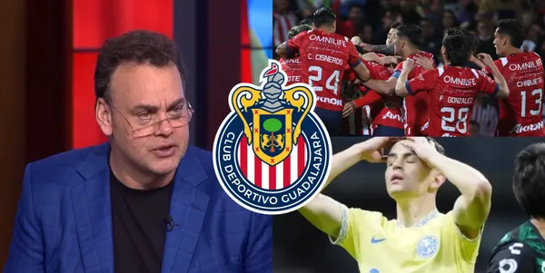 David Faitelson sabe que se viene el súper clásico y comienza a calentarlo a favor de Chivas.