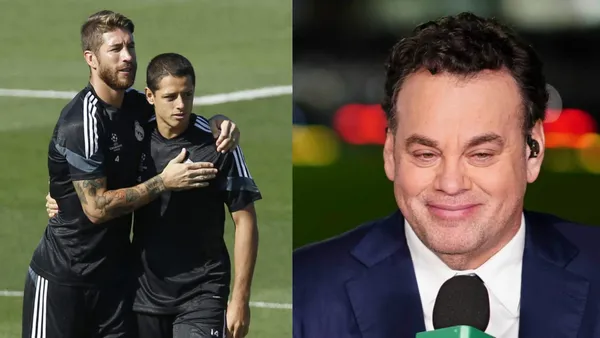 David Faitelson se burló de Chicharito tras llegada de Ramos a Liga MX | Foto: Especial
