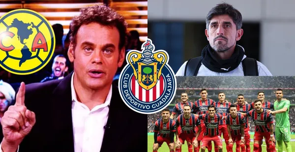 David Faitelson volvió a menospreciar la plantilla de Chivas, no puede ocultar si americanismo.