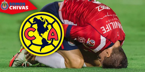 Derrota de Chivas ante el América (Fuente: MEXSPORT)