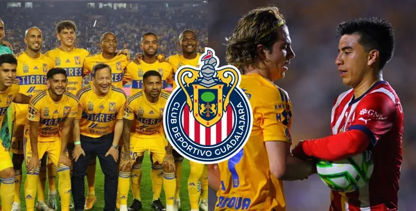 Destapan al futbolista de los Tigres que podría terminar jugando en Chivas la próxima temporada.