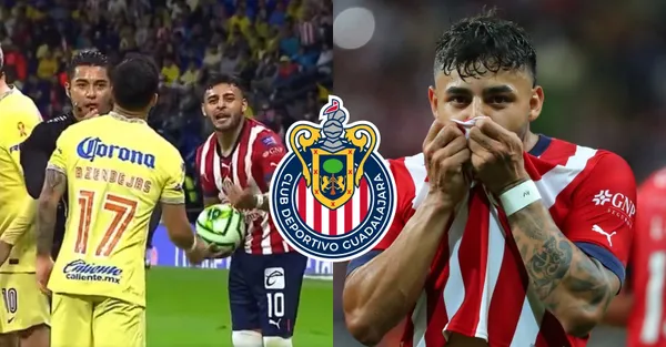 Destapan lo que le dijo Alexis Vega a Zendejas en plena semifinal entre América y Chivas.