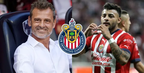 Diego Cocca podría tener nuevo equipo y le gustaría llevarse a Alexis Vega del Guadalajara.