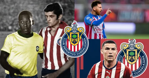 Edson Arantes do Nascimento no fue el único jugador extranjero que pudo haber vestido la camiseta de Chivas.