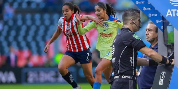 El arbitraje ya está del lado del América hasta en la liga femenil, no le basta con la ayuda que recibe en la varonil