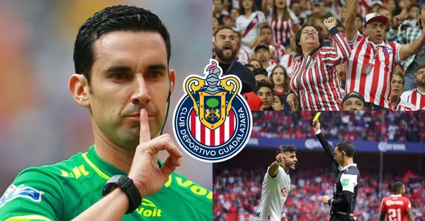 El árbitro del Chivas vs América, César Arturo Ramos y las palabras que hacen temblar a la afición de rojiblanca.