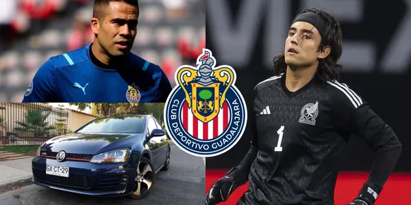 El auto con el que Carlos Acevedo llegaría a Chivas, mientras Miguel Jiménez conduce un vehículo de 600 mil pesos.