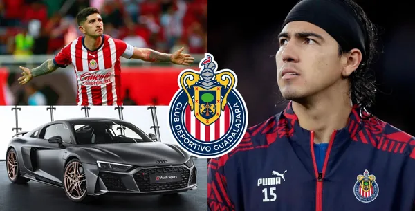 El auto con el que Erick Gutiérrez llegará a Verde Valle mientras Víctor Guzmán maneja un auto de más de 2 millones.