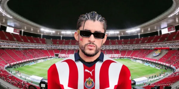 El cantante de reggaetón Bad Bunny apareció con una playera rojiblanca y esta es su vínculo con Chivas