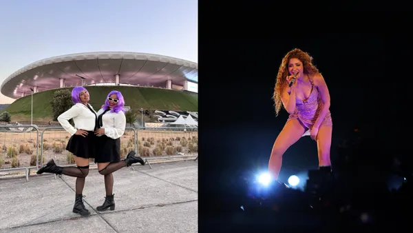 El concierto de Shakira dejó el césped del Akron en un mal estado | Foto: X @estadioAkron