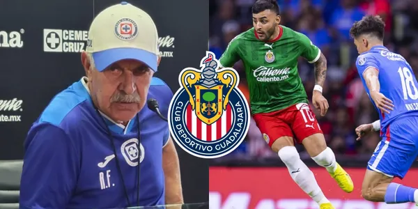 El Cruz Azul demostró que no está a la altura de Chivas, Ricardo Ferretti ya tiembla por el partido contra el Rebaño.