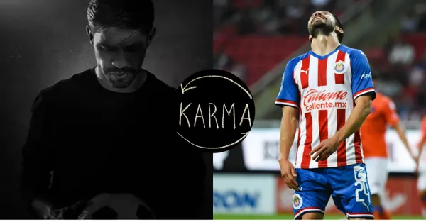 El delantero cobró millones en Chivas que no se merecía y hoy el karma se las regresa.