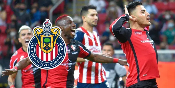 El delantero se burló del Guadalajara durante un clásico.