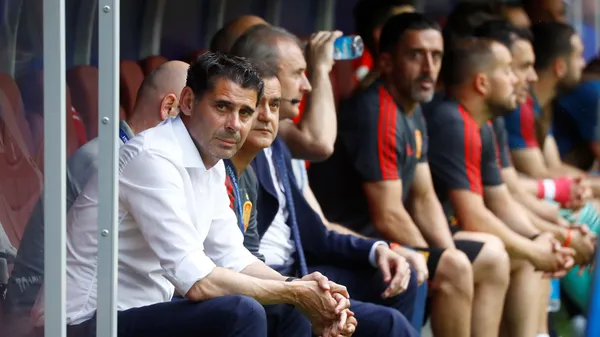 El entrenador español Vicente del Bosque no duda de la capacidad de Fernando Hierro