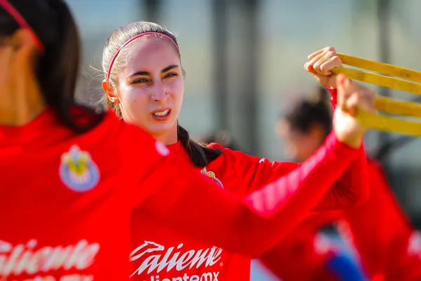 El equipo entrenó el día de hoy en Chivas San Rafael.