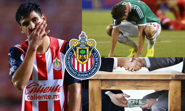 El ex jugador de Chivas, que no rindió, llegó a la selección mexicana por palancas y le llega el karma