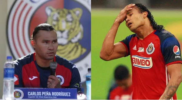 El ex jugador del Rebaño Carlos "Gullit" Peña otra vez dando de que hablar.