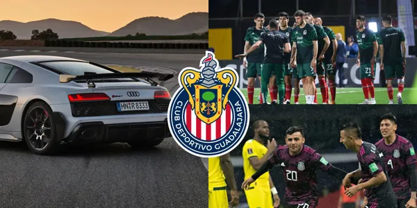 El futbolista del Rebaño que presume un lujoso automóvil con un valor que supera los 3 millones de pesos.