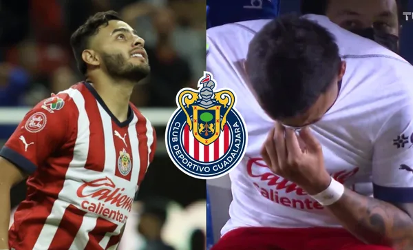 El historial de lesiones de Alexis Vega preocupa a Chivas