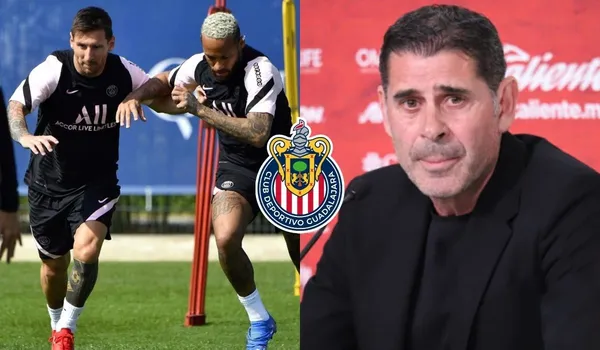 El jugador tiene calidad que hasta jugó con el mejor del mundo.