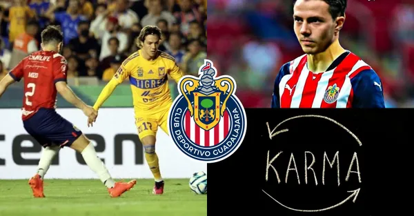 El karma de Sebastián Córdova durante la gran final del Clausura 2023 entre Chivas y Tigres.