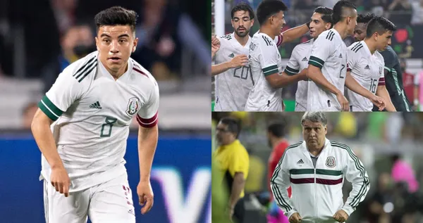 El mediocampista del Rebaño brilló con la selección mexicana.