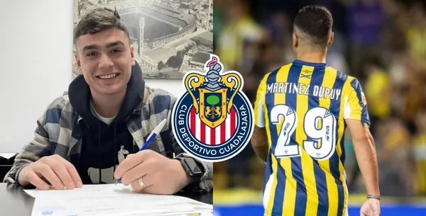 El número que Luca Martínez Dupuy tendría jugando en Chivas una vez que se confirme su traspaso.