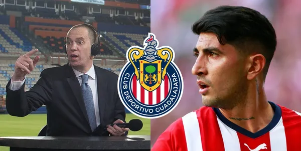 El periodista André Marín se mostró muy decepcionado por la derrota de Chivas el sábado pasado.