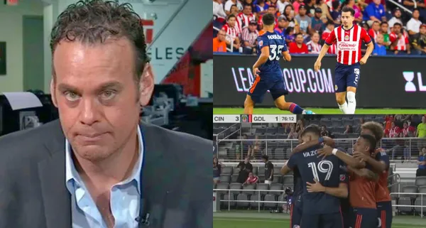 El periodista explotó por la nueva actuación de Chivas ahora contra el FC Cincinnati.
