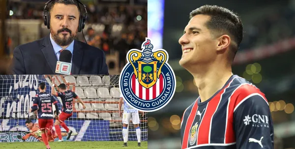 El polémico comentarista de ESPN sueña con Chivas y ahora se fue contra el ‘Tepa’ González.
