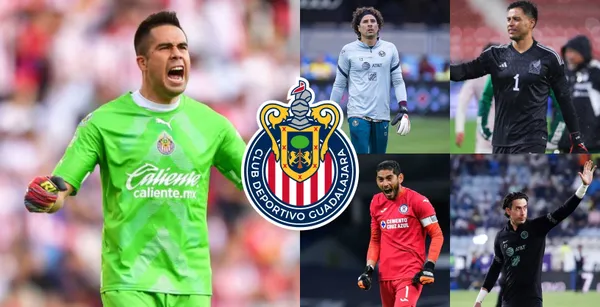 El portero que sorpresivamente podría terminar jugando en Chivas tras no renovar su contrato.