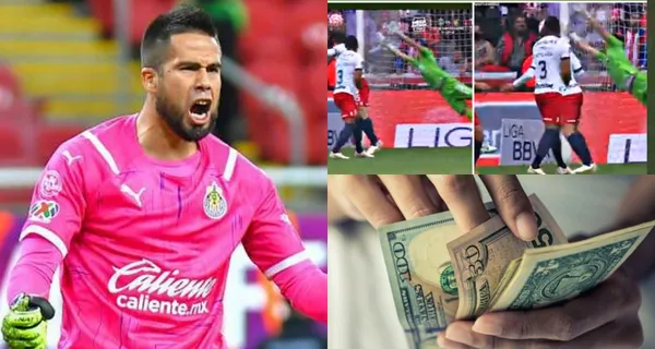 El portero y el nuevo precio que tiene ahora que es una de las figuras determinantes en las Chivas de Ricardo Cadena.