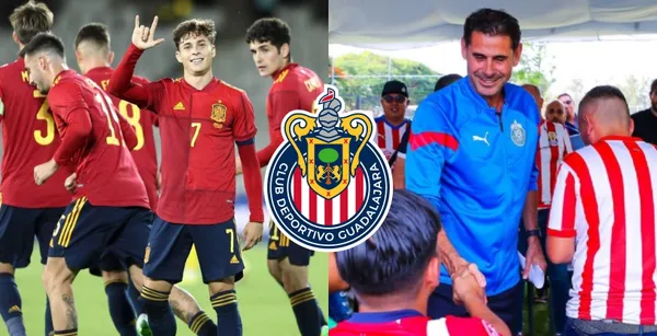 El primer refuerzo con pasaporte español que llegaría a Chivas gracias a Fernando Hierro.