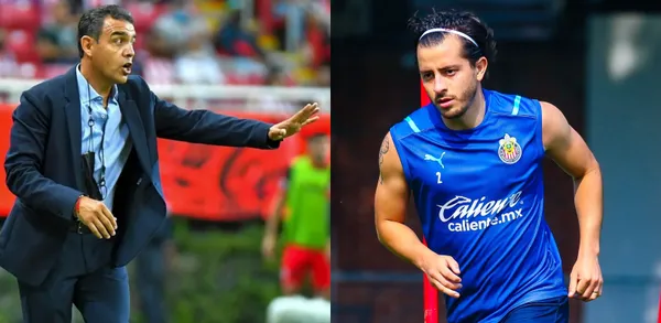 El técnico del Rebaño no le tendría mucha fe a Alan Mozo y por eso no es titular.