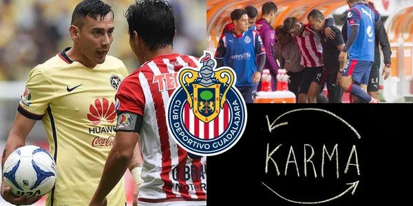 En Chivas no olvidan como lesionó a Isaác Brizuela y ahora Rubens Sambueza recibe su peor karma.