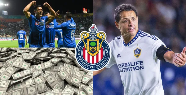 En Cruz Azul se podrían gastar más de 120 millones de pesos para que 'Chicharito' no vuelva a Chivas.
