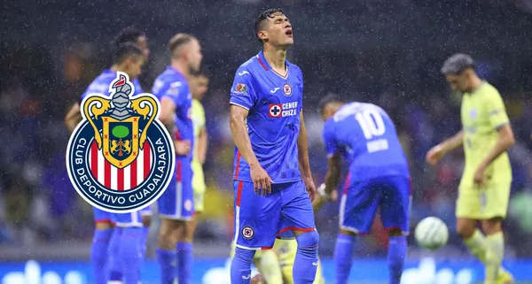 En Cruz Azul ya no lo consideran y llegaría a Chivas a partir de la siguiente temporada.