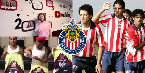 Es americanista, pero soñaba jugar junto a Javier Hernández en Chivas, hoy es youtubero.
