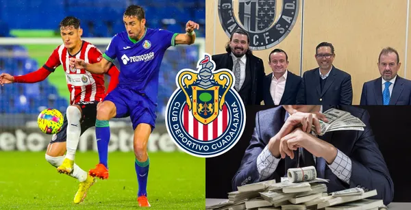 Es tanto su amor por Chivas que viajó a Getafe y tiene el dinero suficiente para acabar con Amaury Vergara en Chivas.