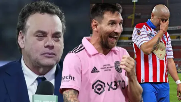 Faitelson y Bofo Bautista discuten por Messi | Foto: Especial