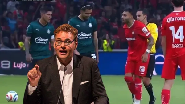 Faitelson y Vega peleando con Marín